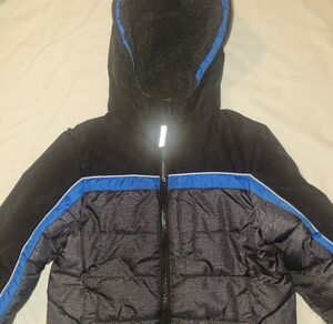 ZeroXposur Kids Puffer Jacket - Black and Blue